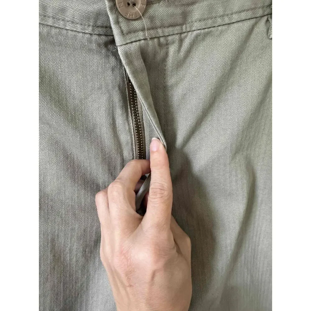 The North Face Khaki Chino Cotton Shorts Tan Size 36